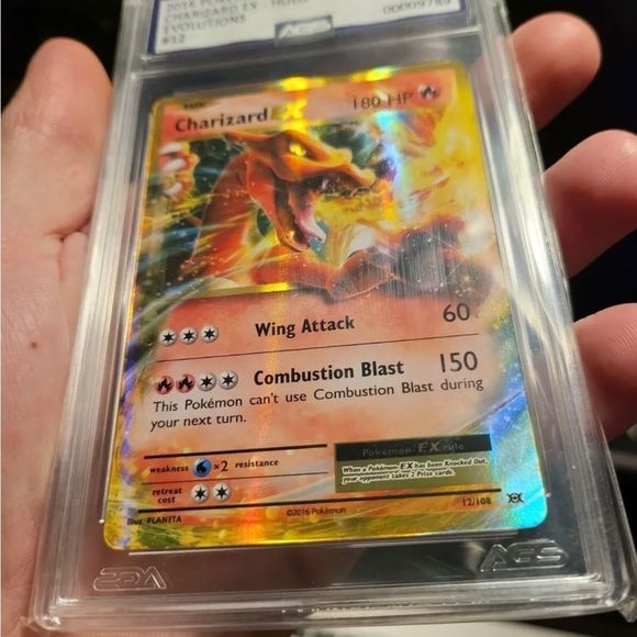 Charizard EX CGC Mint 9 - XY Evolutions - Ultra Rare Holo 12/108
